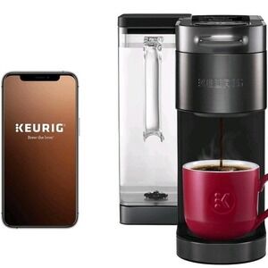 Keurig K-Supreme Smart Single Serve Coffee Maker Black Silver BrewID 66oz